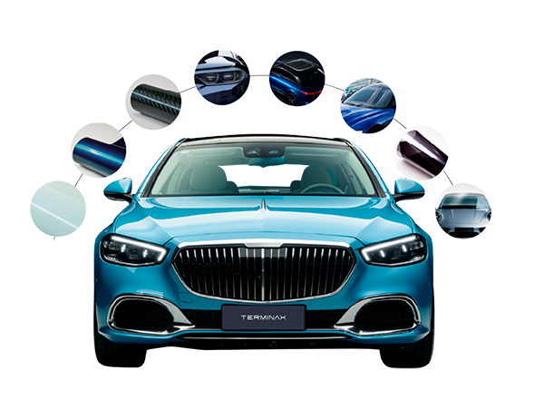 Terminax - Líneas de producto sobre auto
